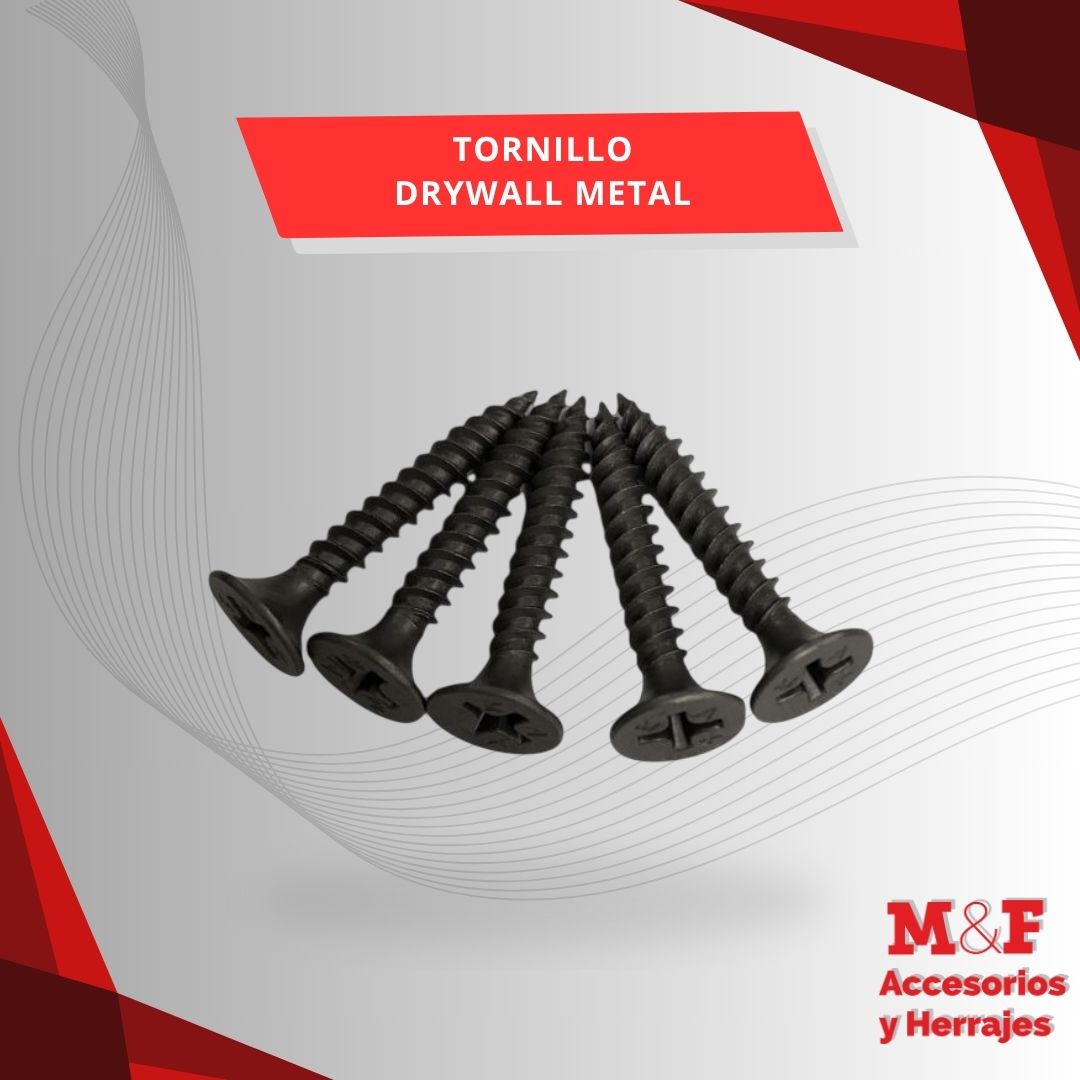 Tornillo Drywal Metal 6x1 1/4 - 3.5x32